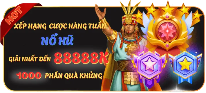 Biểu ngữ khuyến mãi hoàn trả hàng tuần